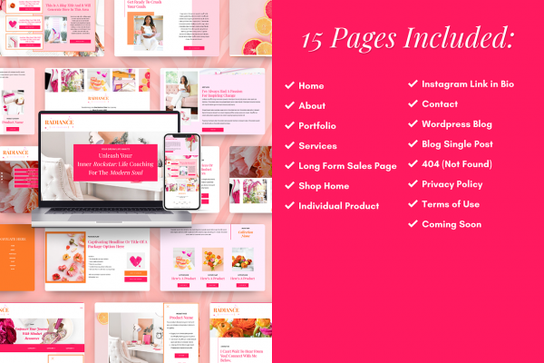 Website Template for Coaches